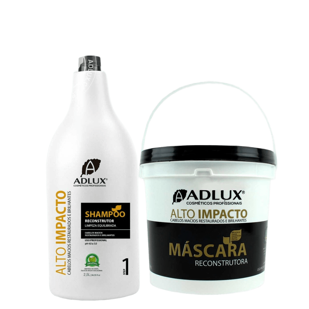 Kit Alto Impacto Profissional 2,5L (SEM VÁLVULA) - 2 Passos