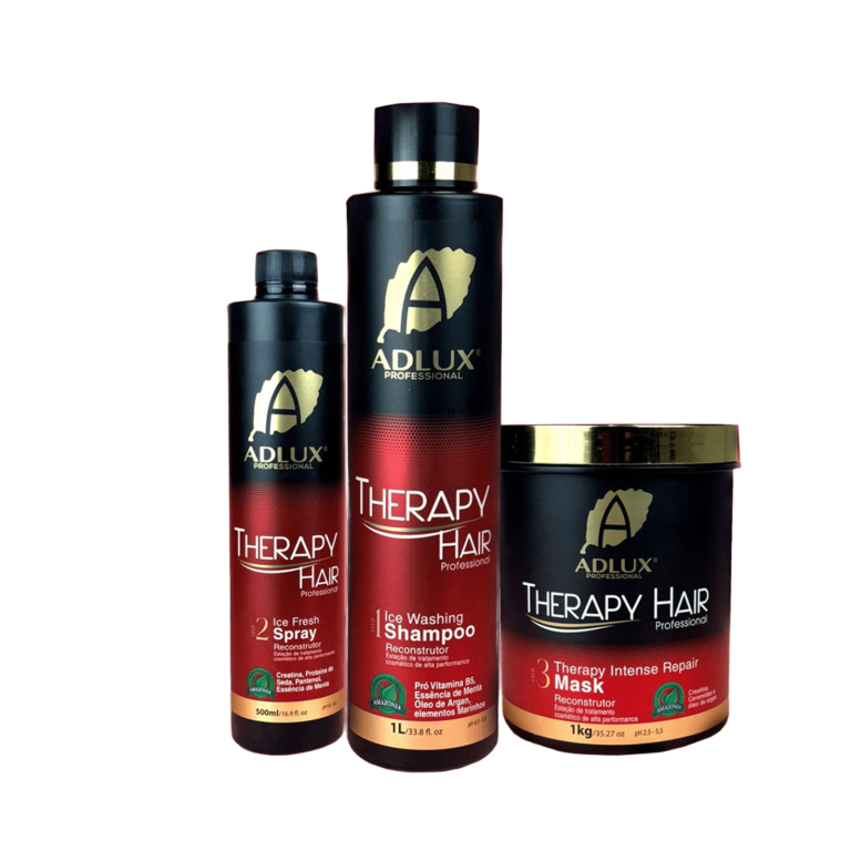Kit Therapy Hair Profissional – 3 Passos (Lançamento)