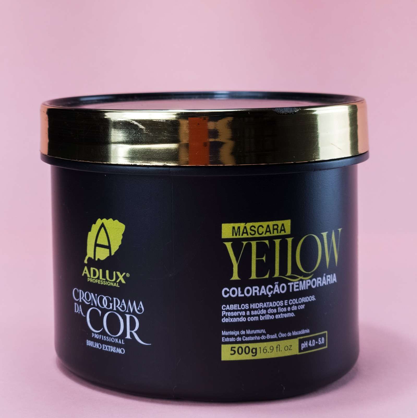 Máscara Cronograma da Cor Yellow - 500g (Lançamento)