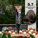 Coloração Creme Adlux 5.7 Castanho Claro Marrom - 60g