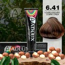 Coloração Creme Adlux 6.41 Louro Escuro Cobre Cinza - 60g