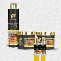 Kit Cronograma da Cor Profissional- 2 Passos (YELLOW- YELLOW)