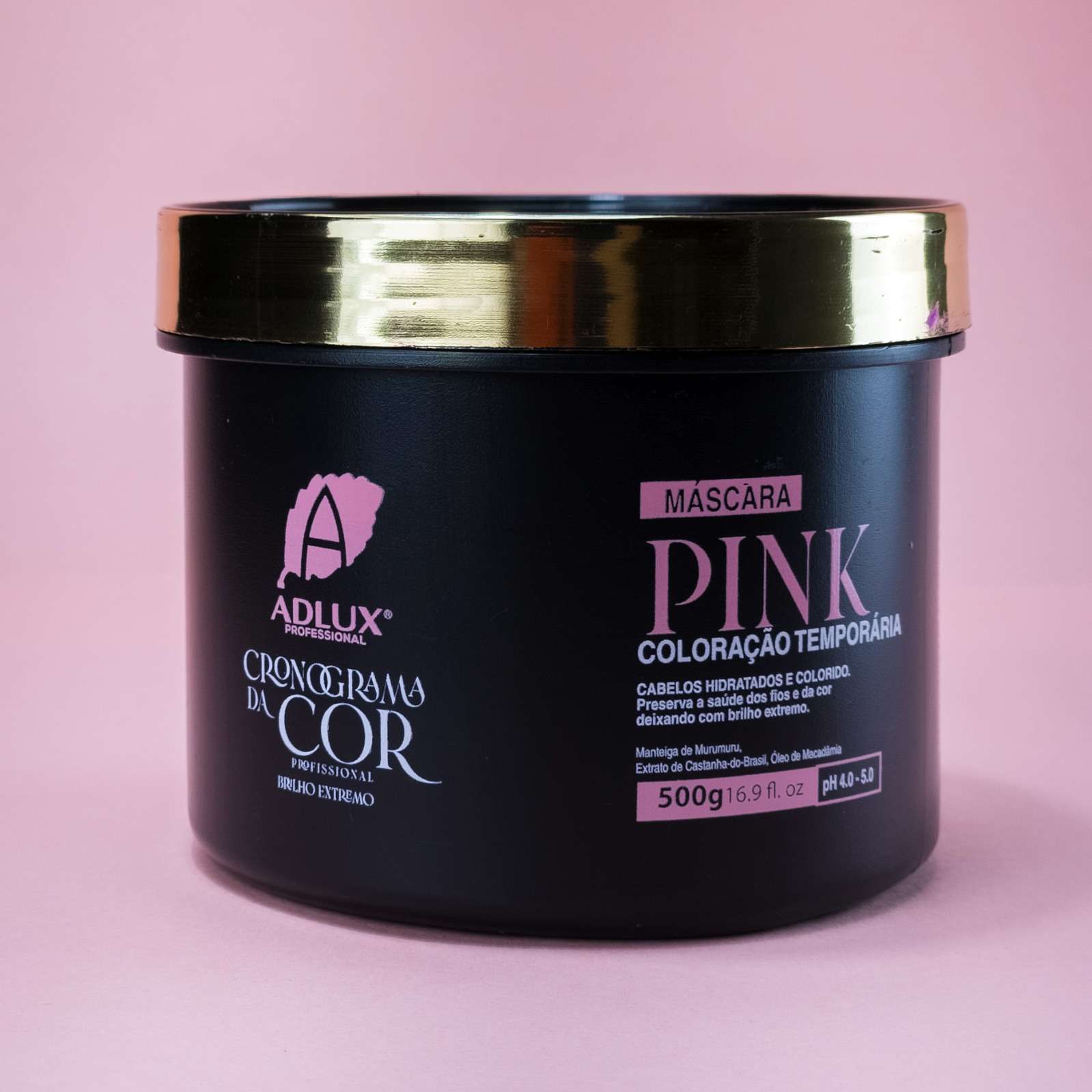 Máscara Cronograma da Cor Pink - 500g (Lançamento)