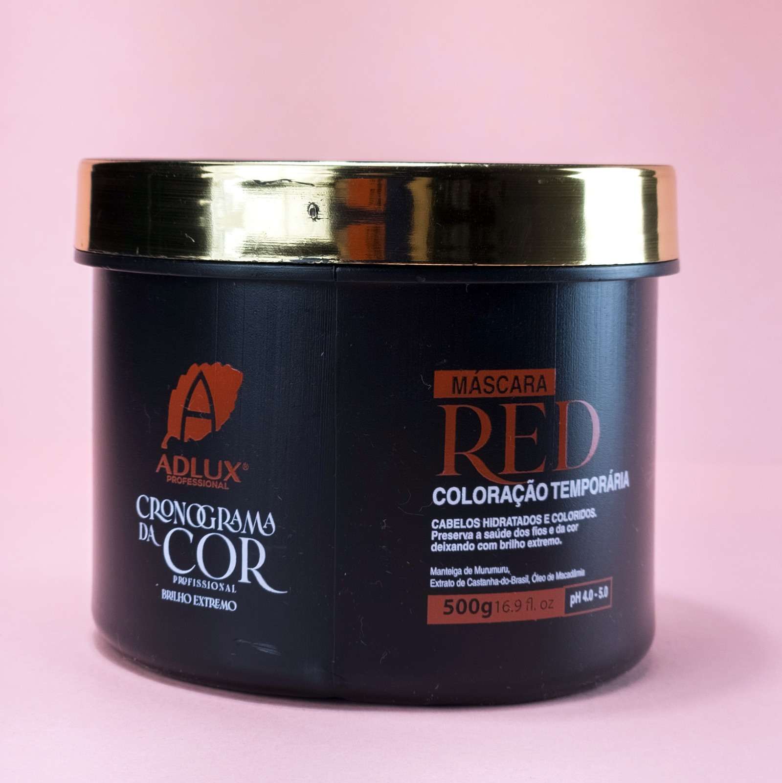Máscara Cronograma da Cor Red- 500g (Lançamento)