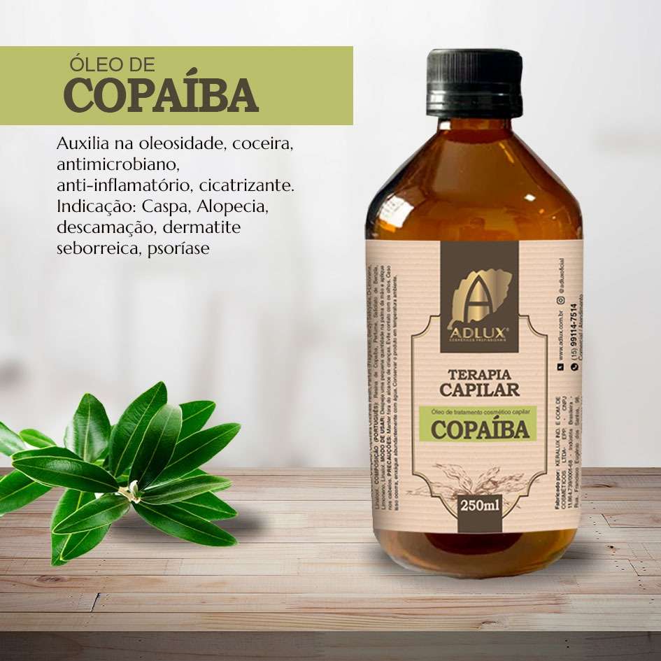 Óleo Vegetal de Copaiba 250ML