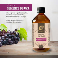 Óleo Vegetal de Semente de Uva 250ML