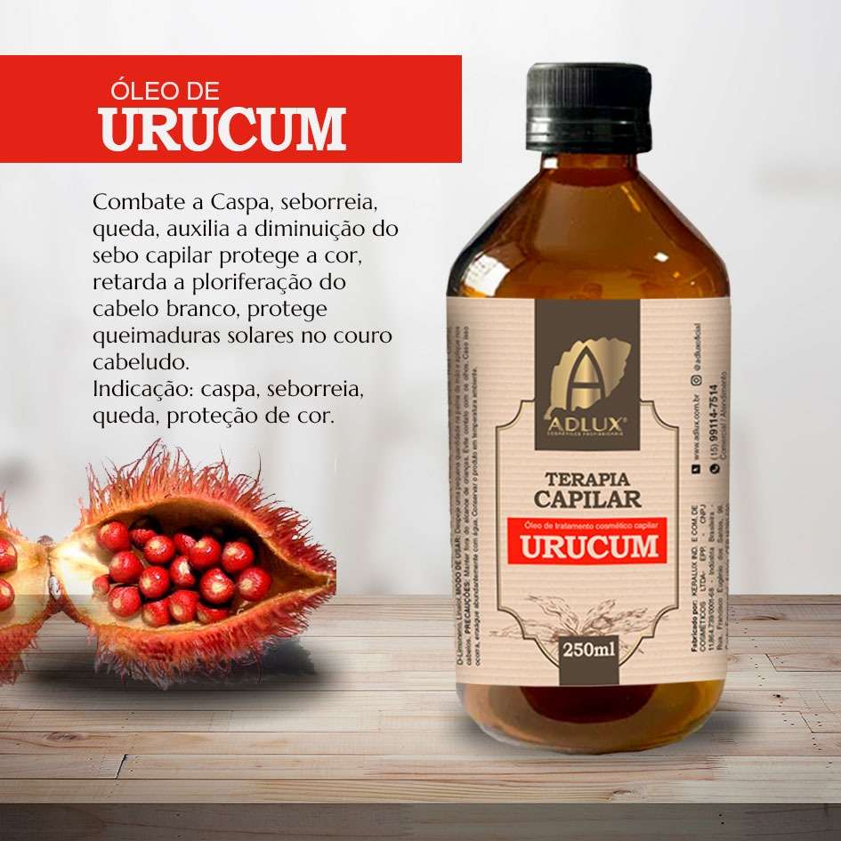 Óleo Vegetal de Urucum 250ML