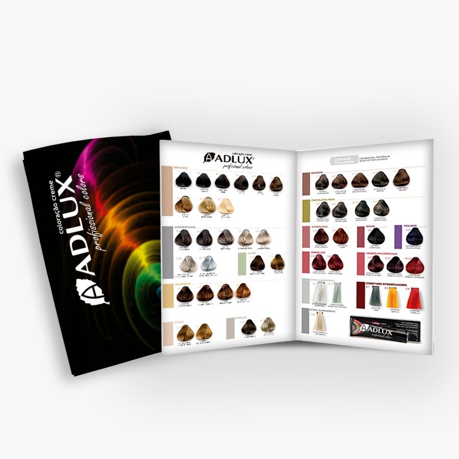 Tabela Oficial de Coloração Adlux - Sem Cabelo