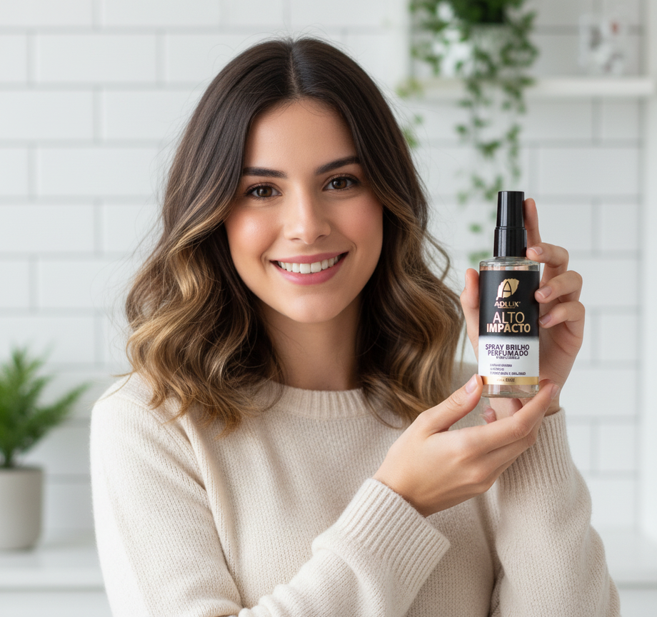 Spray de Brilho Perfumado Alto Impacto - 60ml